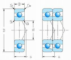 DT Series Angular contact ball