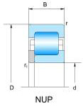 NUP2,3,10,22,23 (single row Cylindrical roller bearings)