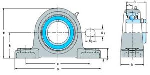 SBAK Series(Pillow Block Bearings)